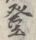 登の位置