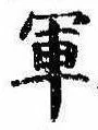 軍の位置