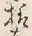 文字様