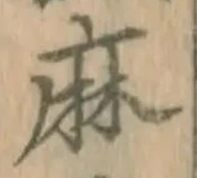 文字 麻