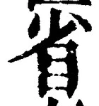 “省”字