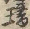 Đã định vị 璃