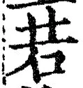 「若」字
