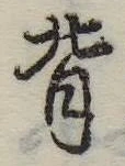 背の位置