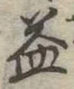 益の位置