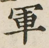 軍の位置