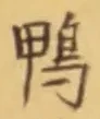 字鴨