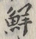 Đã định vị 鮮