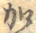 加の位置