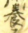 「養」字