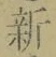 「新」字