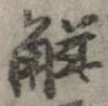 已定位解