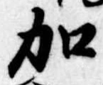 加の位置