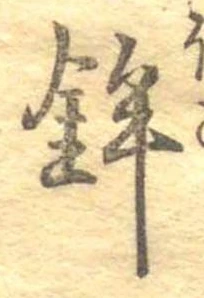 鉾の位置