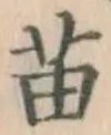 文字苗