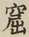 窟の位置