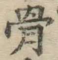 文字 骨