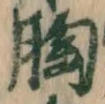 文字 胸