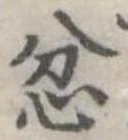 忿の位置