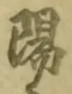 文字陽