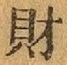 Character 財