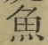 “魚”字