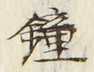 Chữ 鐘