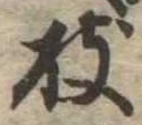 枝，已得其位