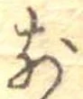 前の位置