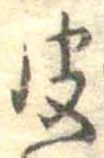 皮の位置