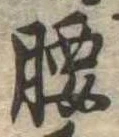 Located 腰