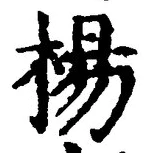 글자 楊