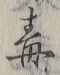 Character 毒