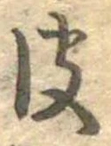 皮の位置