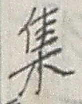 「集」字