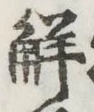 已定位解