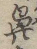 鼻の位置
