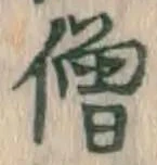 Character 僧