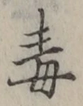 Character 毒