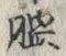 文字 膃