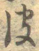 皮の位置
