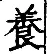 「養」字