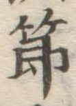 文字節