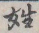 姓の位置