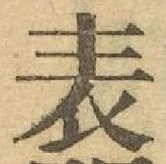 Character 表