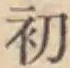 Character 初