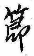 節の位置