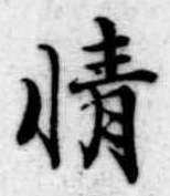情の位置