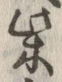 柴の位置