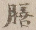 Character 膳
